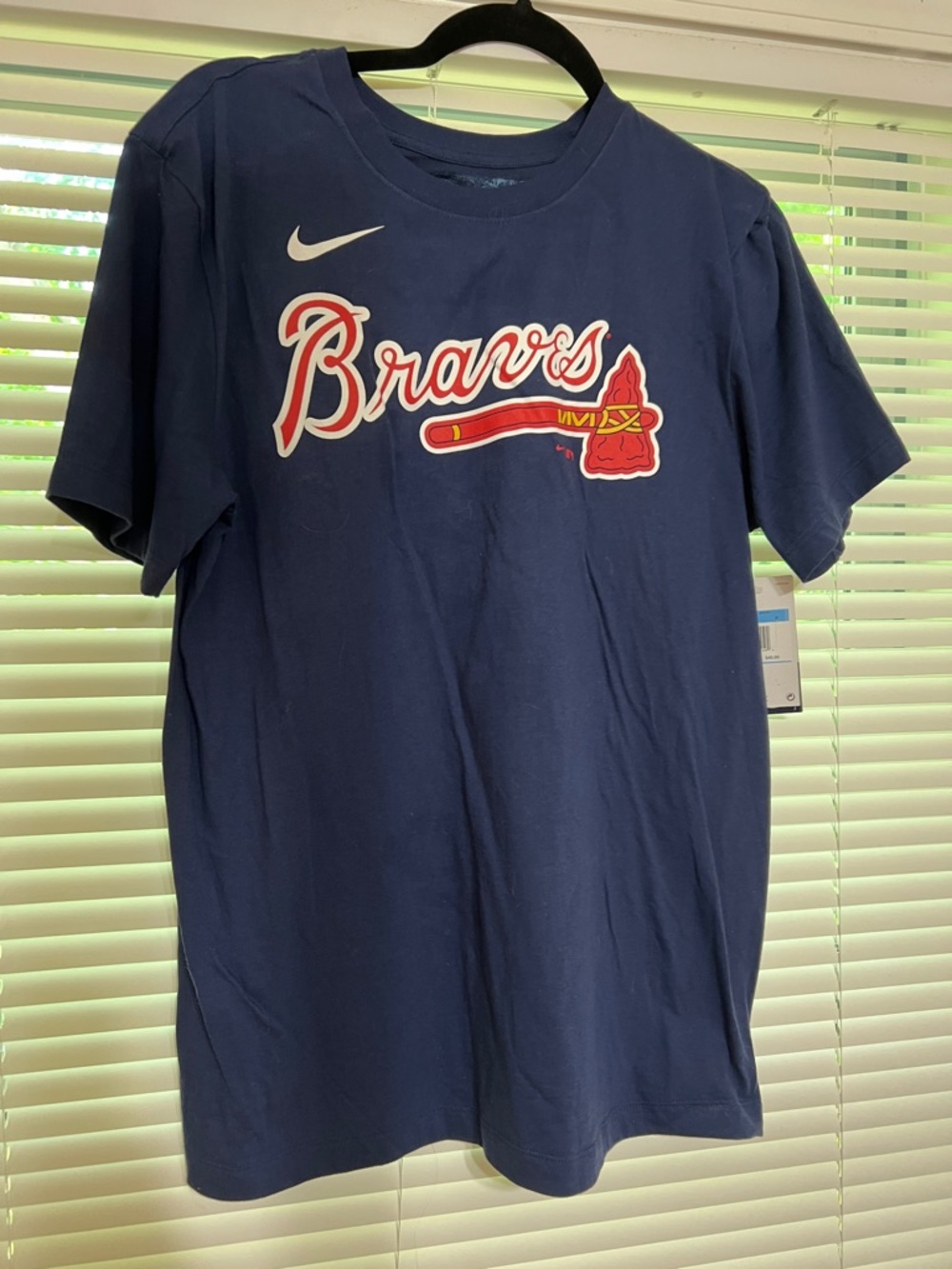 Nike Atlanta Braves Navy Graphic Tee